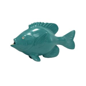 Decoratie vis blauw