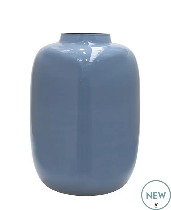 Vaas Artic S light blue-grey Ø21 x H29 cm - Afbeelding 2