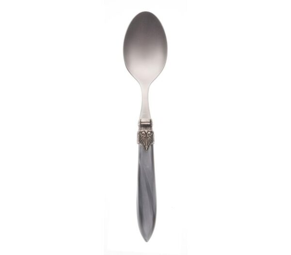Murano diner lepel licht grijs