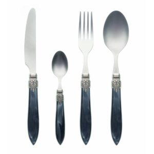Murano 4-delig Dinerbestek antraciet