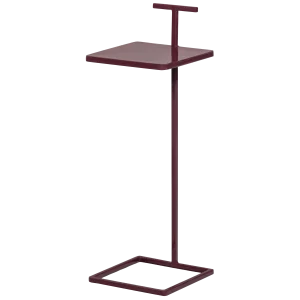 Toste bijzettafel metaal aubergine