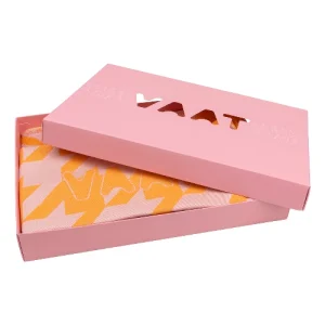 Vaat Amsterdam Gift set pied-de-poule oranje / roze