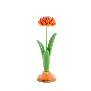 Light & Living Kandelaar op voet 10x9,5x30 cm ZAPILO oranje