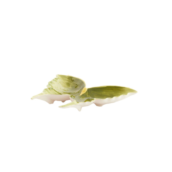 Light & Living Schaal 26,5x24,5x3,5 cm BUTTERFLY licht groen-groen - Afbeelding 2