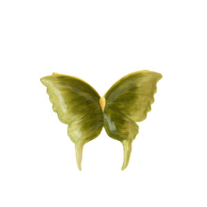 Light & Living Schaal 26,5x24,5x3,5 cm BUTTERFLY licht groen-groen