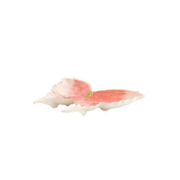 Light & Living Schaal 26,5x24,5x3,5 cm BUTTERFLY licht roze-roze