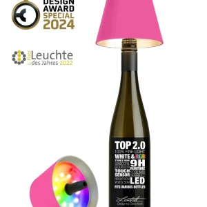 Sompex flessenlamp 2.0 multicolor - neon pink