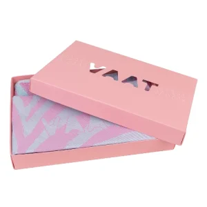 Vaat Amsterdam Gift set zebra fuchsia / pastelblauw