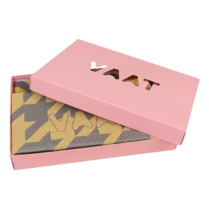 Vaat Amsterdam Gift set pied-de-poule lichtgeel / lichtgrijs