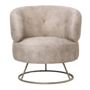 PTMD Carice fauteuil beige - dit artikel wordt niet verstuurd