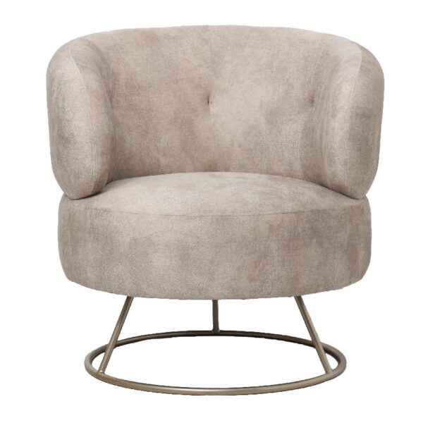 PTMD Carice fauteuil beige - dit artikel wordt niet verstuurd