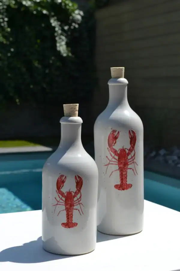 Oliedispenser Rode 'Kreeft' 500 ML - Afbeelding 2