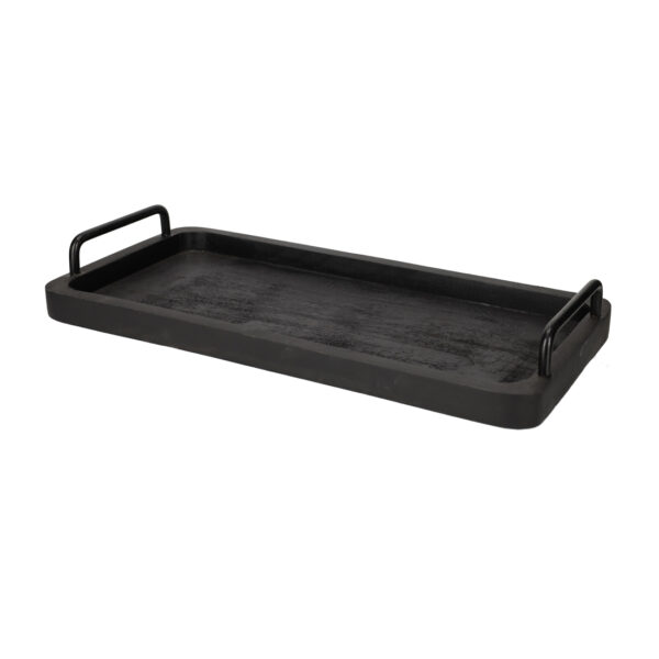 Houten Dienblad zwart