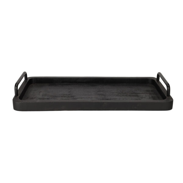Houten Dienblad zwart - Afbeelding 2