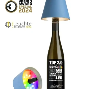 Sompex flessenlamp 2.0 multicolor - blauw