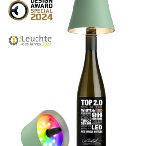 Sompex flessenlamp 2.0 multicolor - olijfgroen