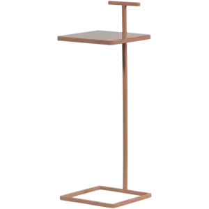 Toste bijzettafel metaal oud roze