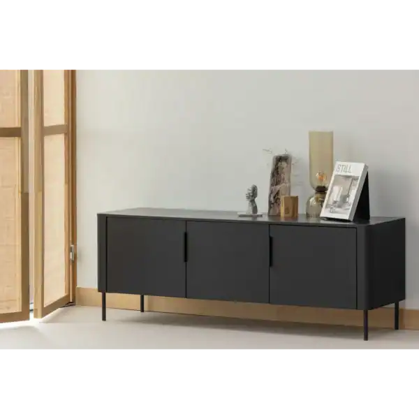 Gigi tafellamp gehamerd glas 38xø15cm naturel - Afbeelding 2