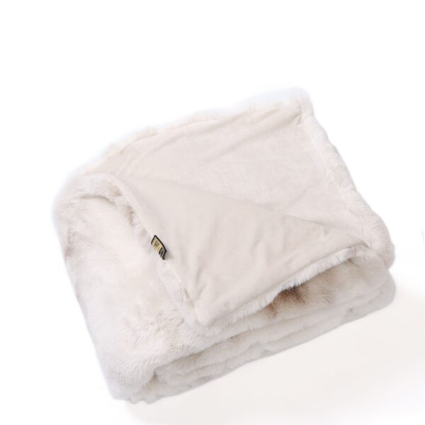 PTMD Plaid Linde - 150x200x2 cm - Cream - Afbeelding 2