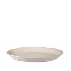 PTMD-Kaylaa crème porcelain fish plate oval