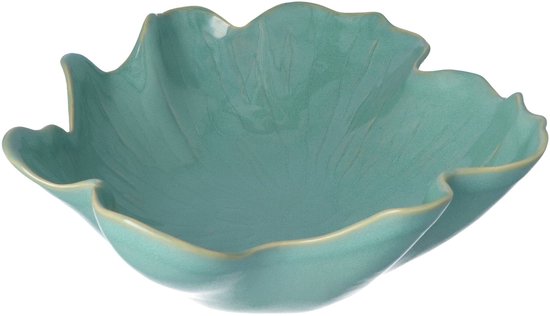 Gresnovo - Saladeschaal Algas Emeraude Blue 30x10cm