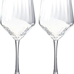 JENS Living Rode Wijnglazen Elin /2