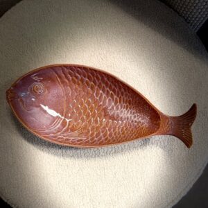 Gresnovo - MAREA Serving Bowl Fish Marron Glacé