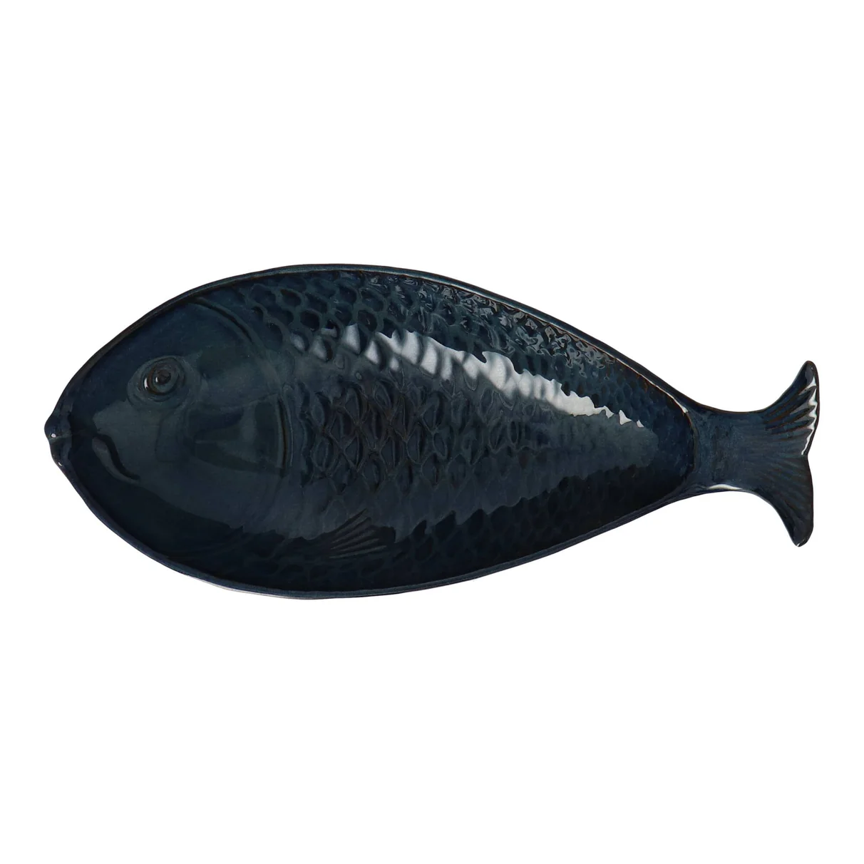 Gresnovo - MAREA Serving Bowl Fish Bleu Abysse - Afbeelding 2