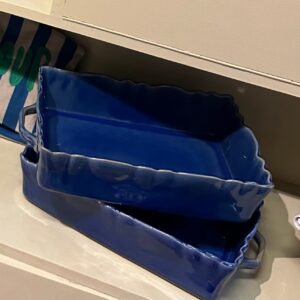 Gresnovo Ovenschaal M 32x22x8 cm - Marine