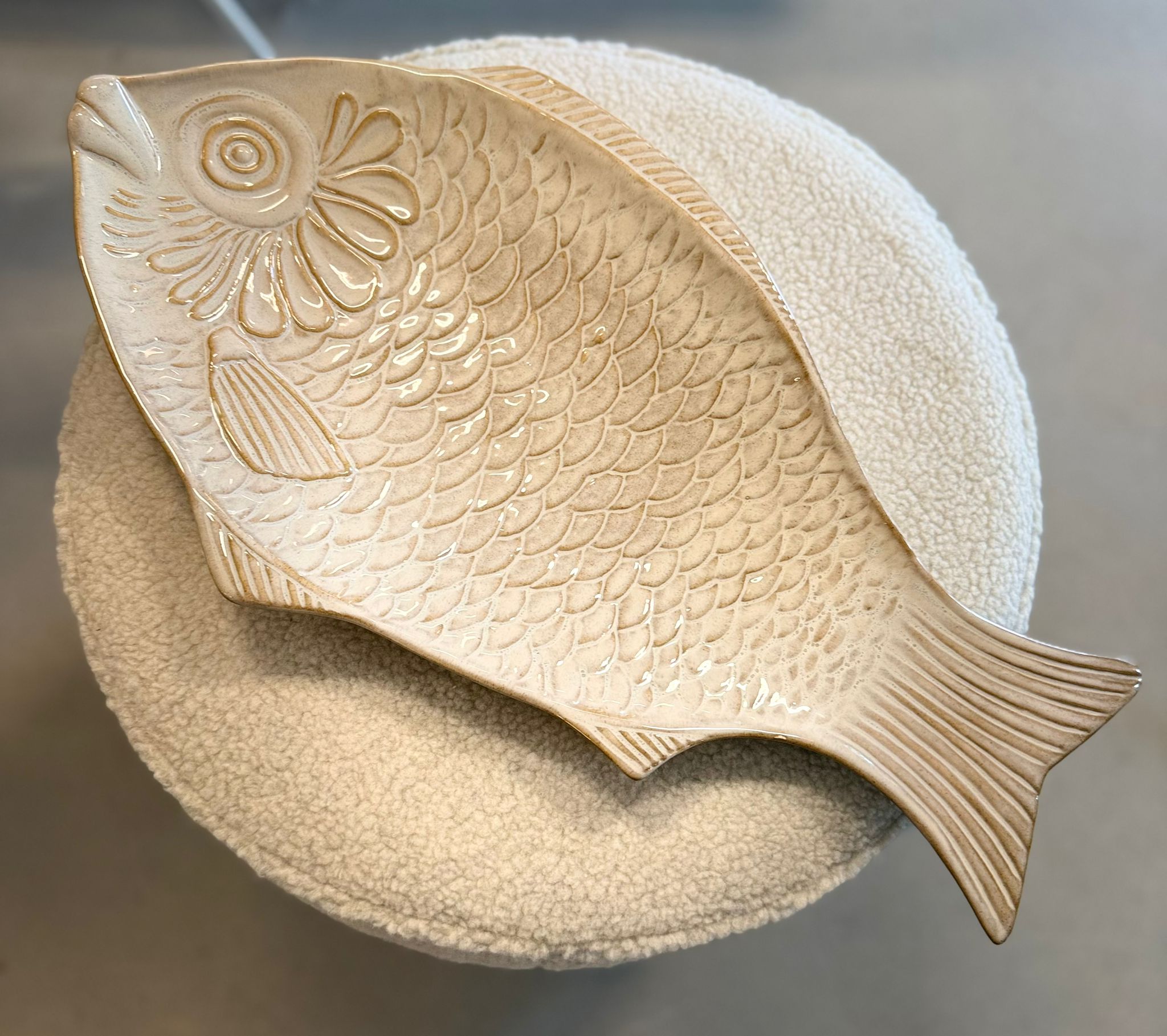 Gresnovo- Visschaal D'Argile 53x28cm