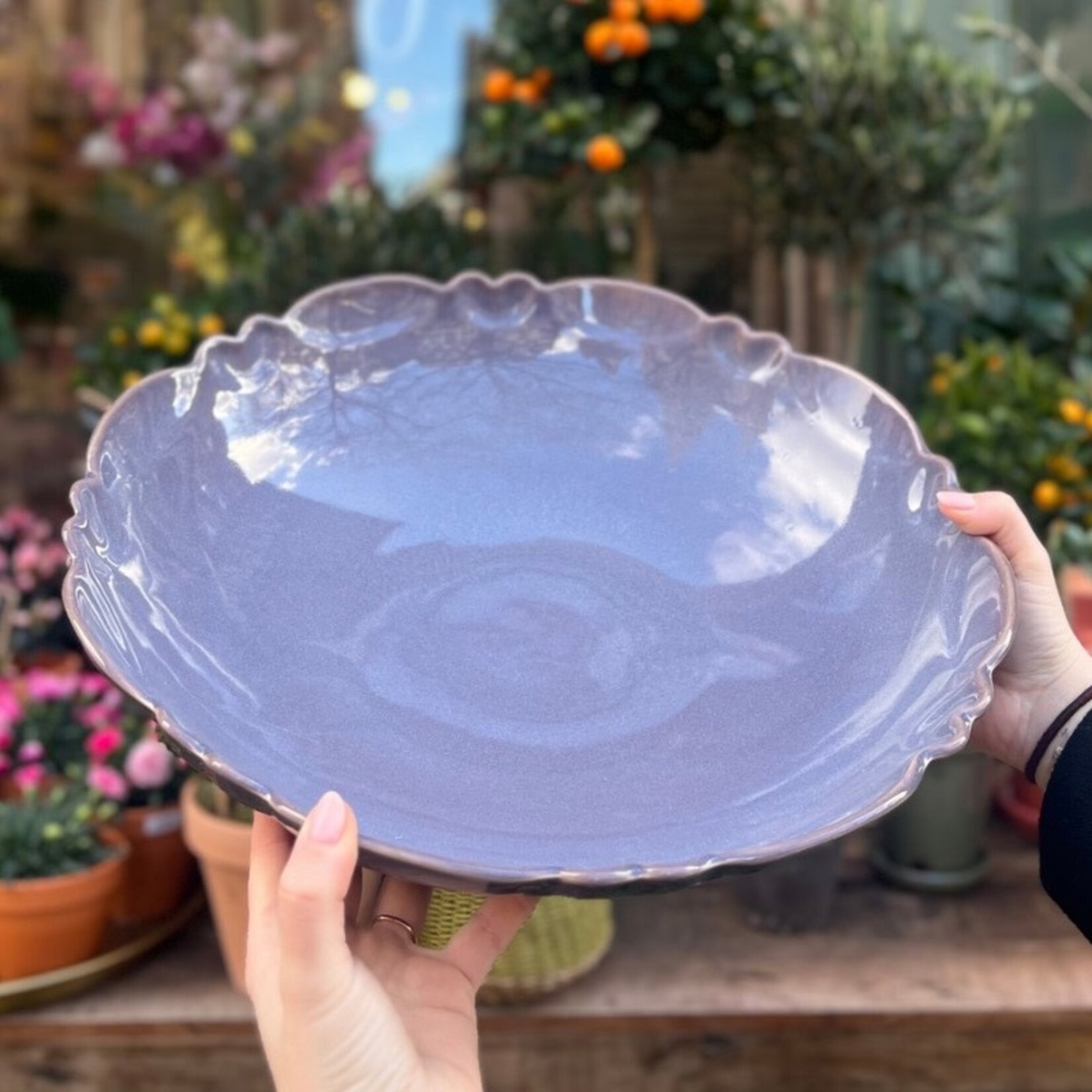 Gresnovo - Saladeschaal Moove Gris D"Orage 38cm - Afbeelding 2