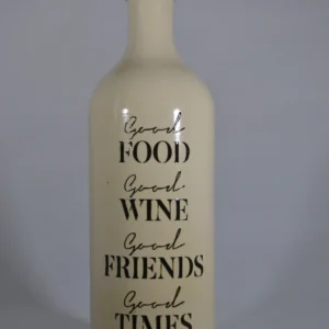 Oliedispenser 'Good Food, Good Wine, Good Friends' - 750 ml