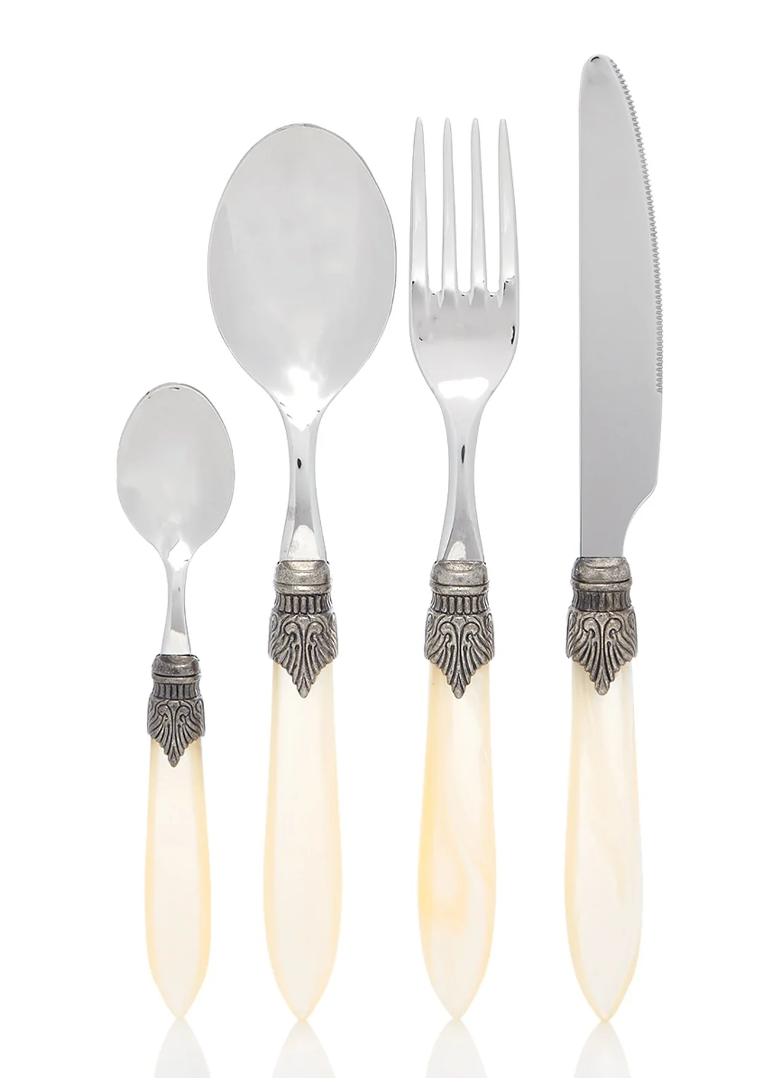 Murano diner bestekset in kist 24-delig - Afbeelding 2