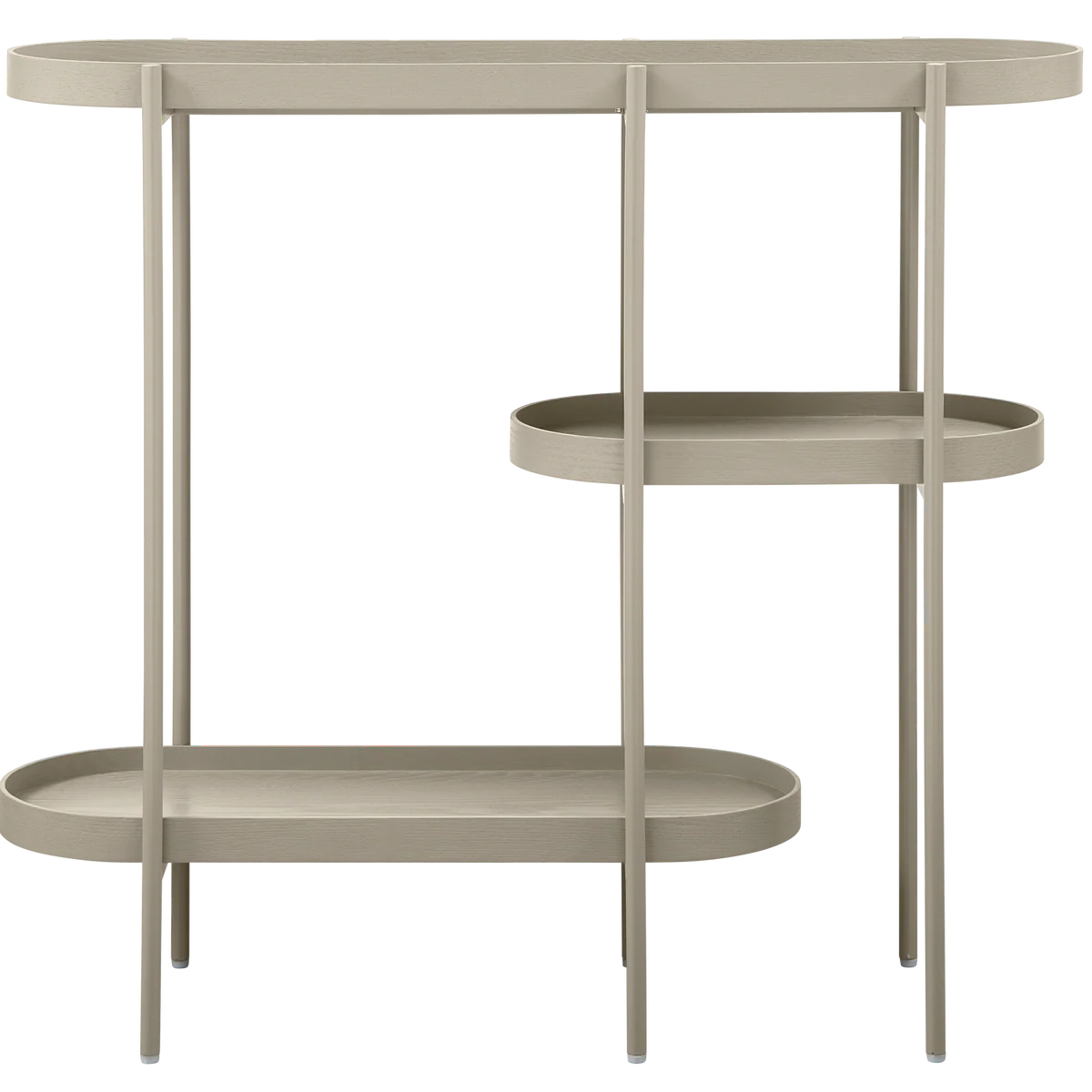 Noan sidetable hout/metaal antiek beige - Afbeelding 4