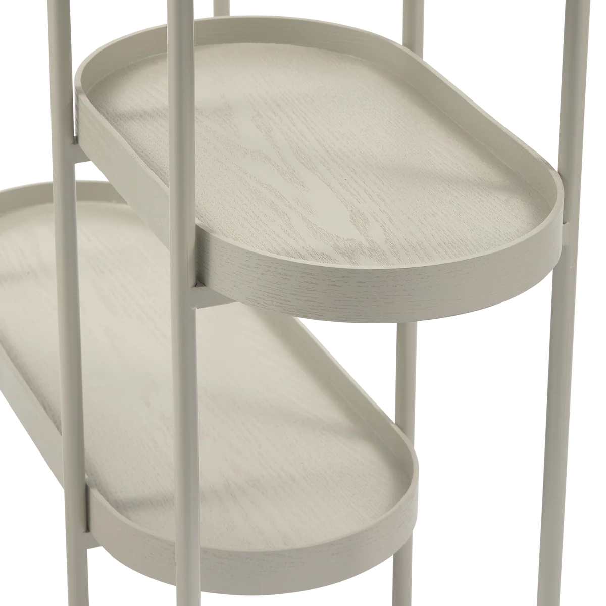 Noan sidetable hout/metaal antiek beige - Afbeelding 3