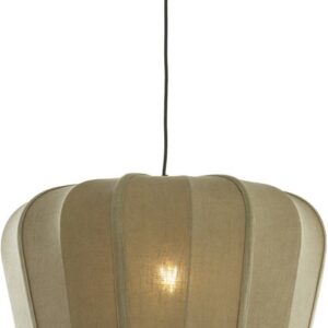 Light & Living - hanglamp groen textiel  Ø 60cm
