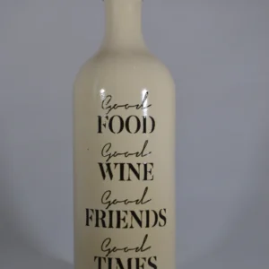 Oliedispenser 'Good Food, Good Wine, Good Friends' - 750 ml