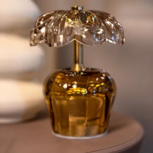 PTMD Kaydie bruin bloemen LED lampje