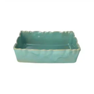 Gresnovo Ovenschaal M 32x22x8 cm -  Emeraude blue