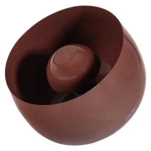 Tafellamp 25 X Ø26 cm metaal hoogglans rood