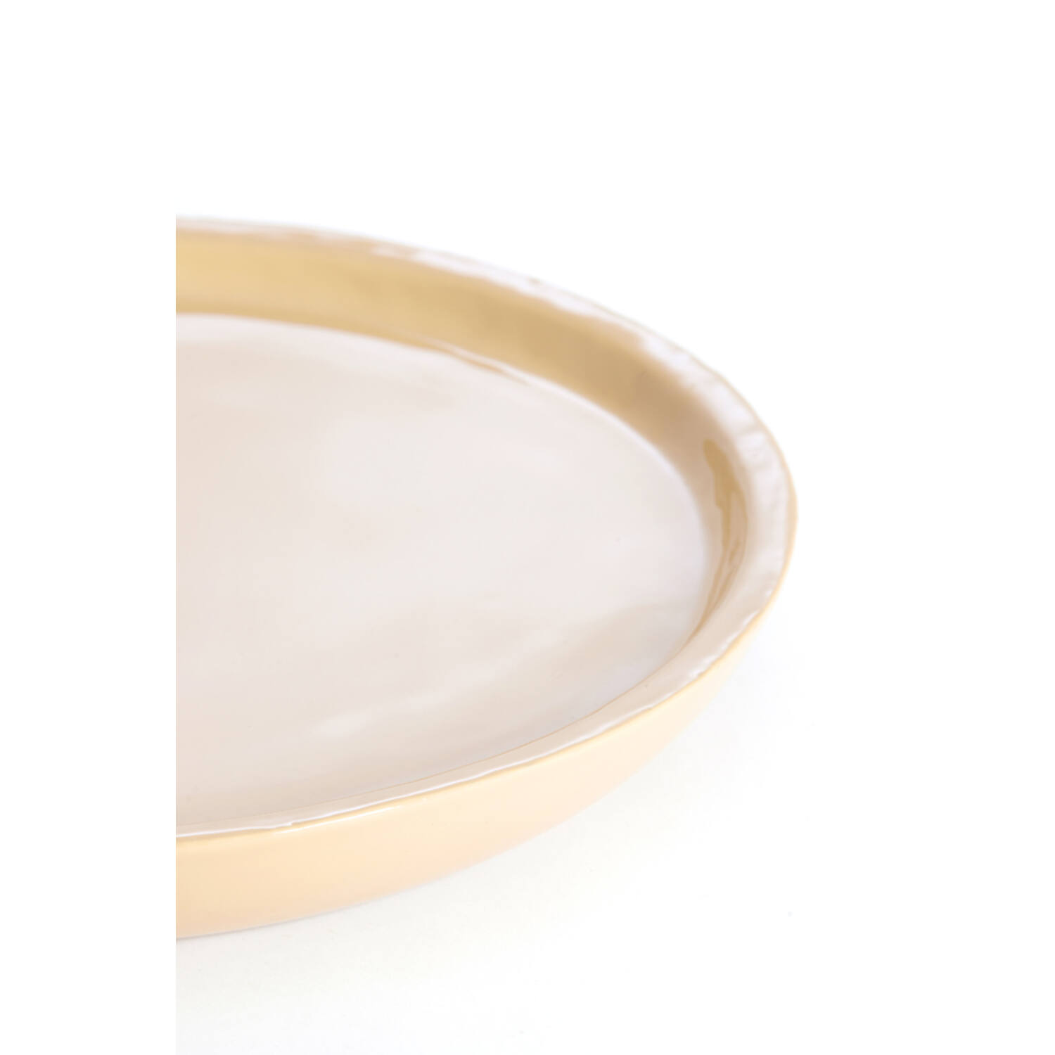 Light & Living Schaal Ø42x5 cm ADA glans zand 42 cm - Afbeelding 4