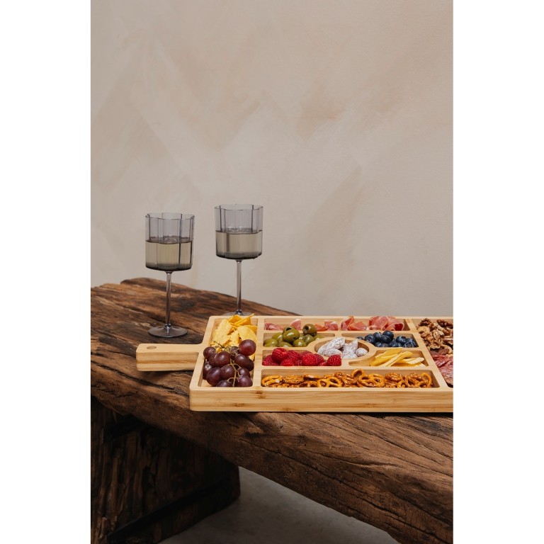 Bamboe Bits en Bites Borrelplank - Afbeelding 2