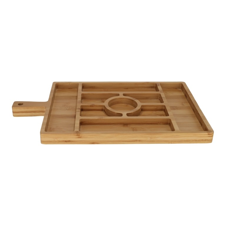 Bamboe Bits en Bites Borrelplank - Afbeelding 3