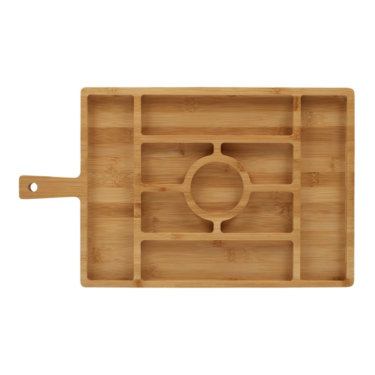 Bamboe Bits en Bites Borrelplank - Afbeelding 4