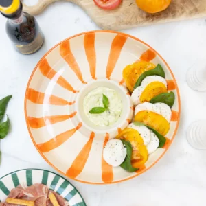 Niné - Steef Orange Chip 'N Dip Bowl