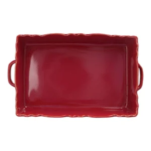 Gresnovo - Ovenschaal Moove L 37x25x8cm Rouge Cendré