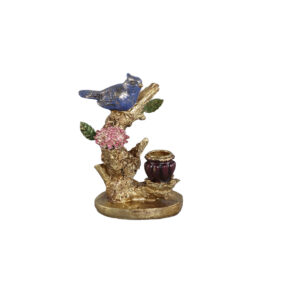 PTMD Birdie Brown Kandelaar – Vogel op Tak