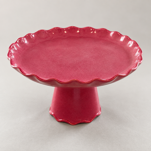 Gresnovo - Taartplateau Rouge Cendré 29 cm doorsnede