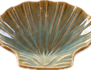 Gresnovo - Coquille Bowl 13 x 3 cm Emeraude Bleue