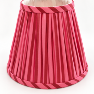 Club Carlotta Lampenkapje – Pink/Red Stripes